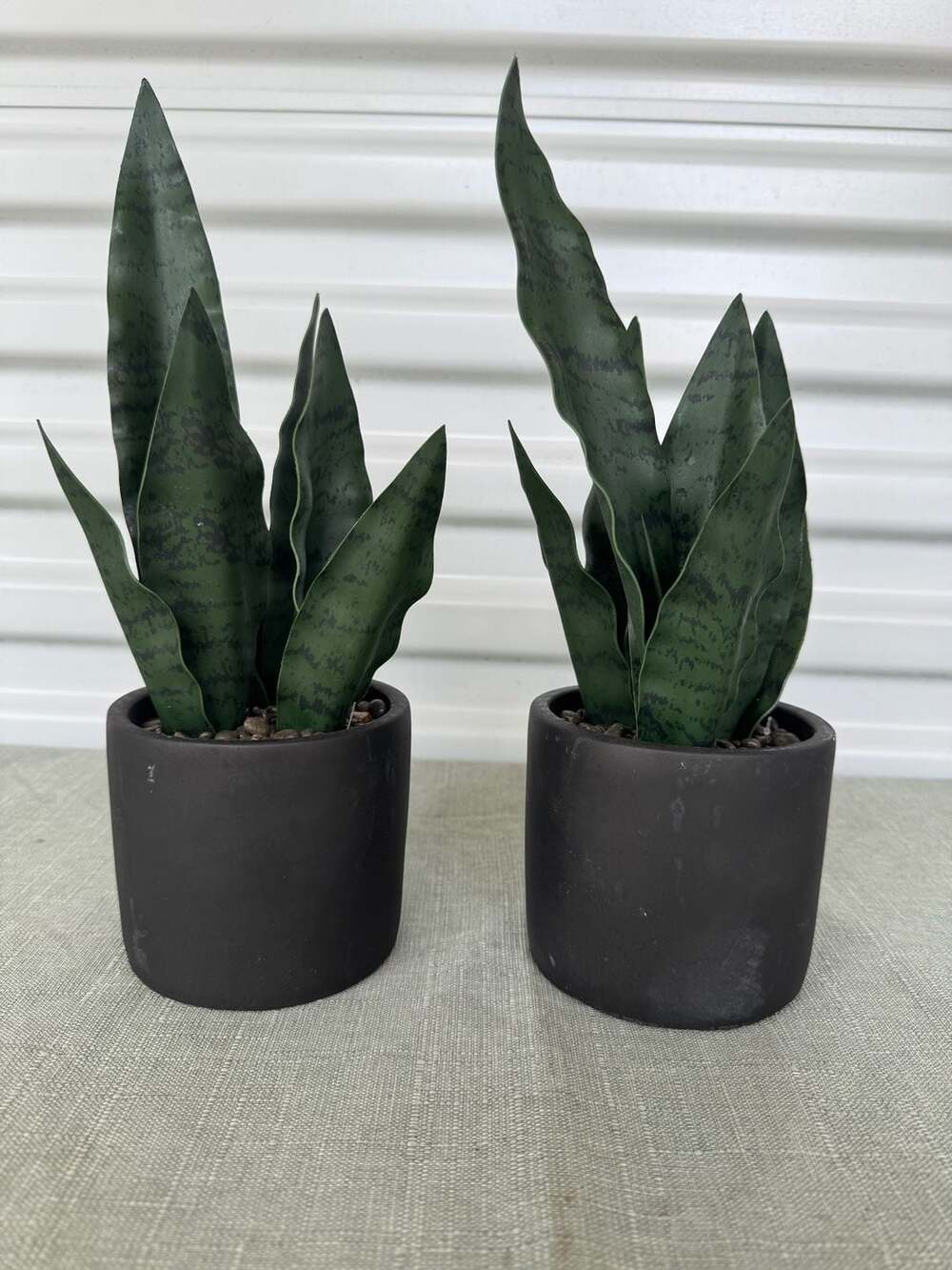 Pair Artificial home decor plants